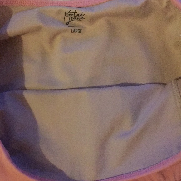 Nwot pink icing peplum Kj bottoms - Picture 2 of 3